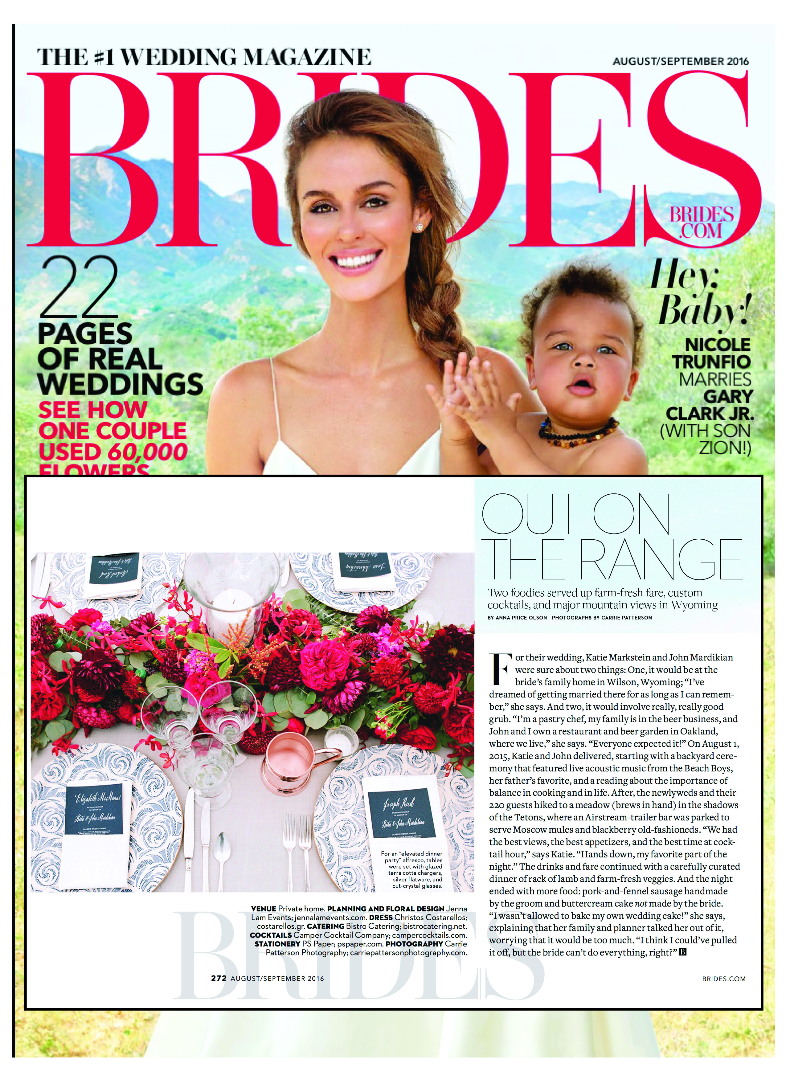 BRIDES Magazine August/September 2016