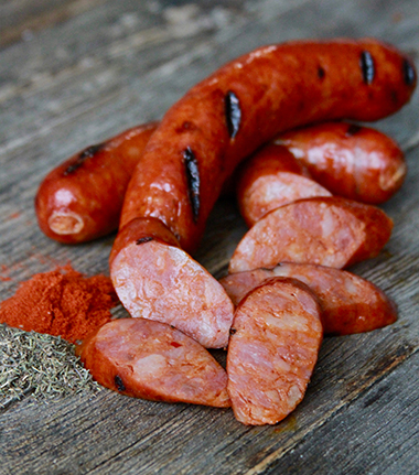 Sweet Potato and Andouille Bisque