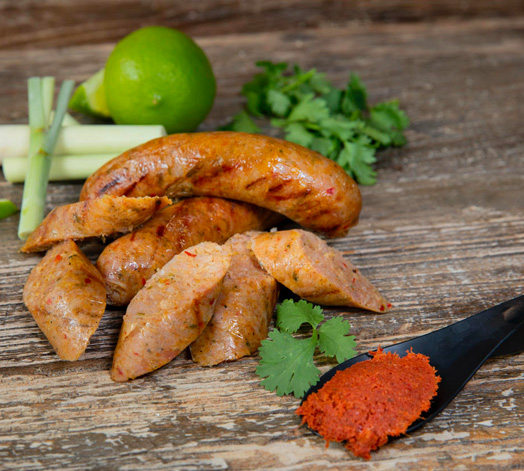 Thai Chicken Stuffed Sweet Potato